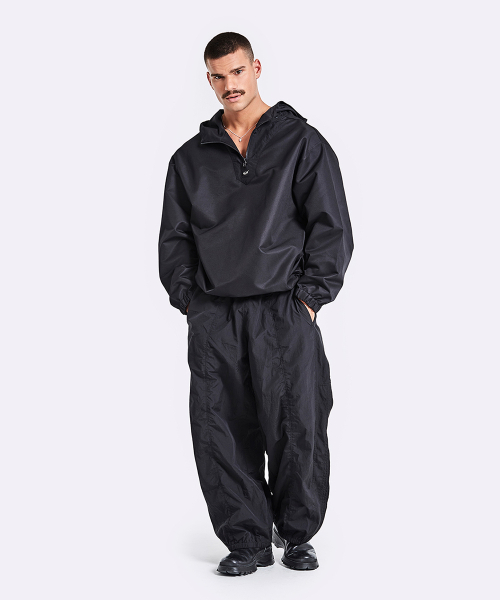 Mesh Anorak - Black