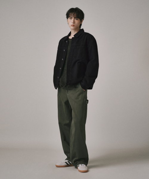 Куртка Garment Dyeing Twill Work Jacket [Black]