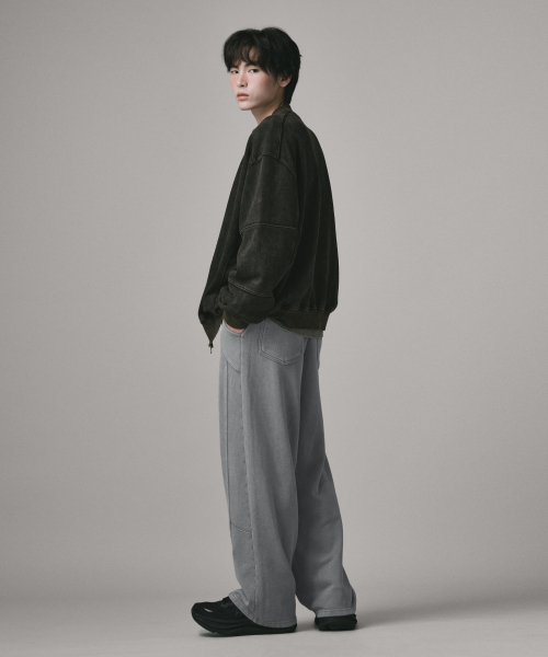 Спортивные штаны Multi Cut Line Pigment Sweatpants (Grey)