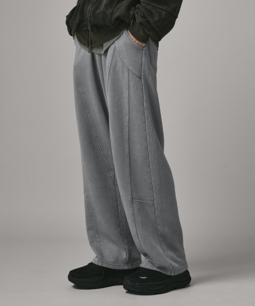 Спортивные штаны Multi Cut Line Pigment Sweatpants (Grey)