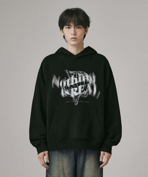 Худи Nothing Peach Black