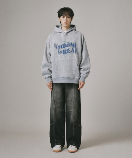 Худи Nothing Peach [Heather Grey]