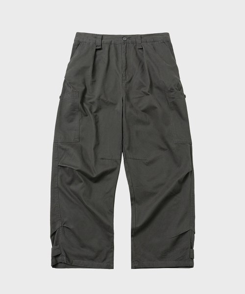 Curved Field Poket Pants [Charcoal]