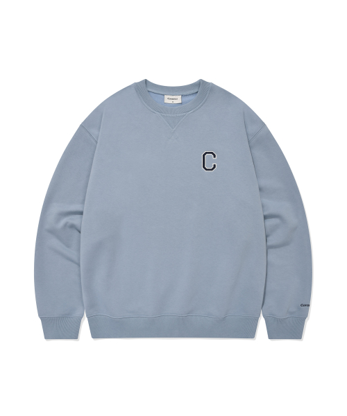 Свитшот с логотипом C Dusty Blue