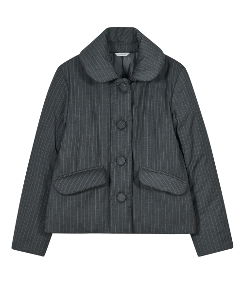 Chubby Puffer Jacket [Gray]
