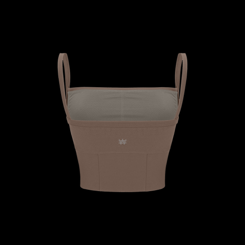 Спортивный топ DEMI Max Square в цвете Mocha Mousse