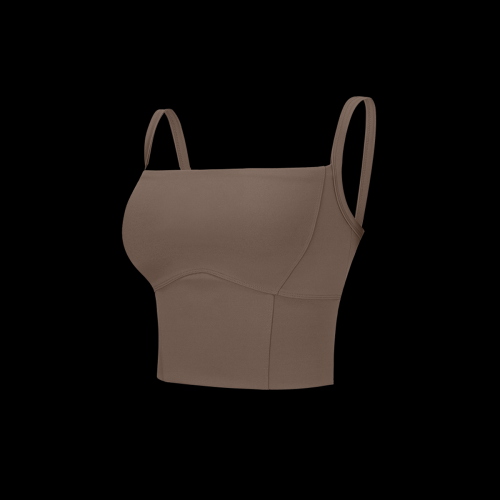 Спортивный топ DEMI Max Square в цвете Mocha Mousse