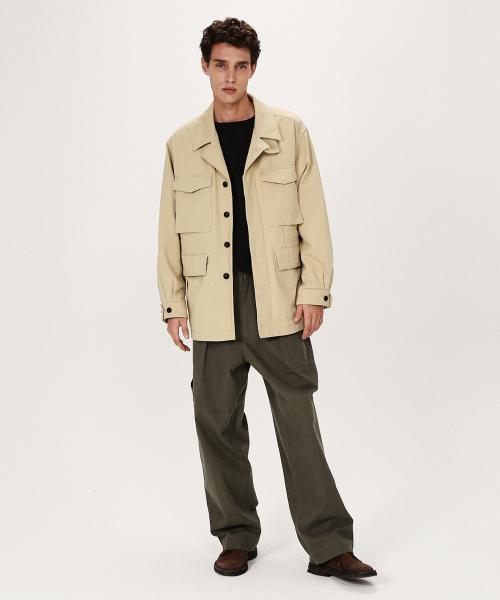 43 MIL FIELD COAT (LIGHT BEIGE)
