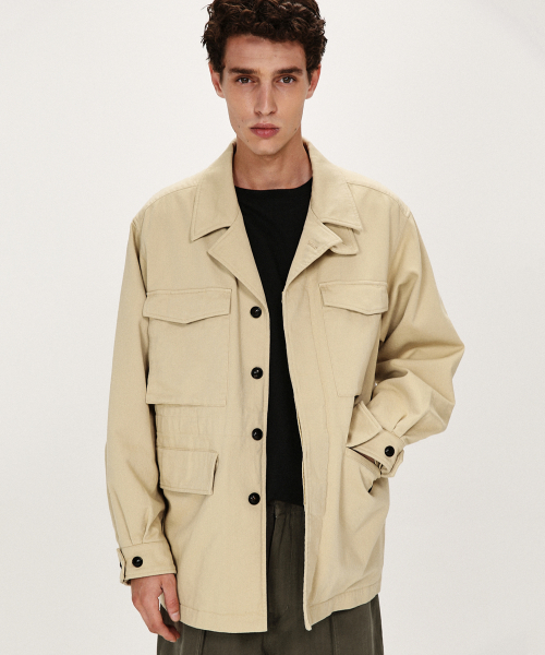 43 MIL FIELD COAT (LIGHT BEIGE)