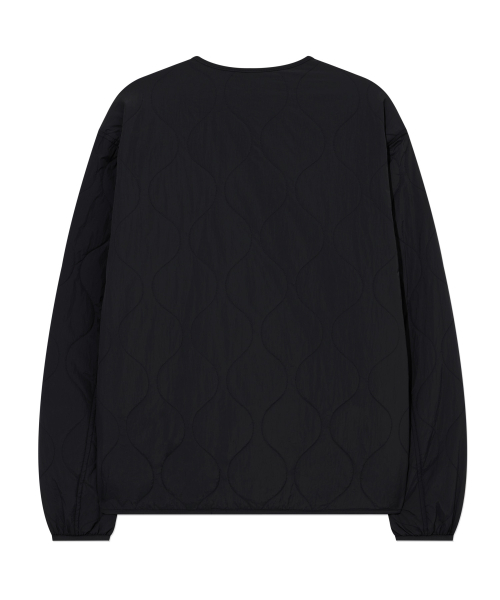 Короткая стеганая куртка Dark Navy