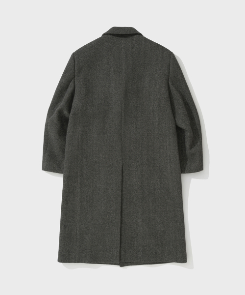SINGLE CHESTER COAT (HBT BROWN)