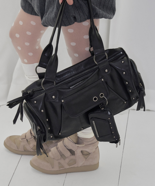 VEIL STUD WALLET (BLACK) F26QE986