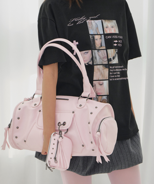 VEIL STUD WALLET (LIGHT PINK) F26QE986