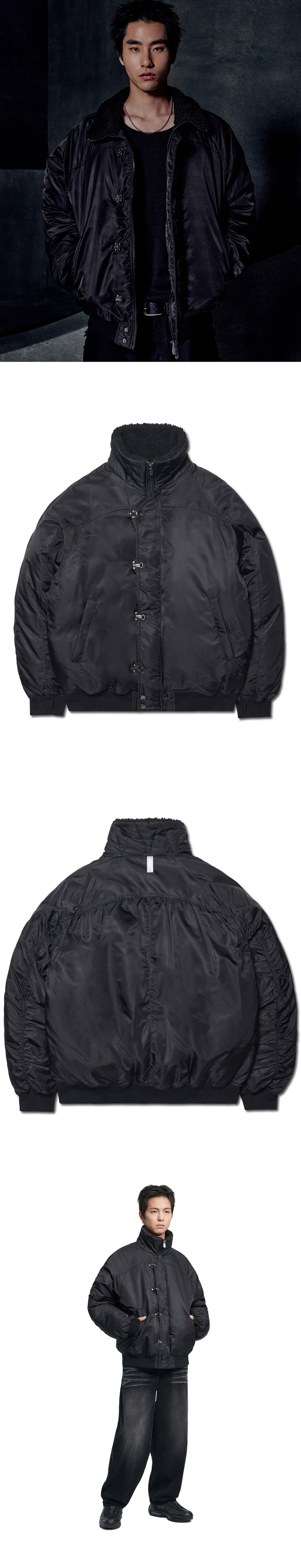 nugu klee カーゴボンバージャケット nugu klee カーゴボンバージャケット