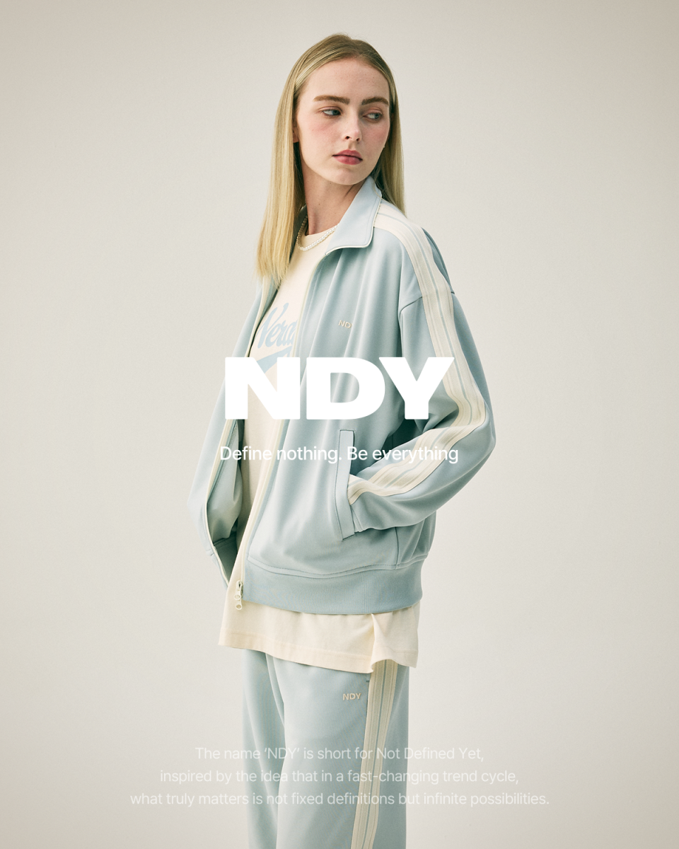 MUSINSA公式 | NDY (nerdy) Minimal Jacquard Tape Track Set Mint