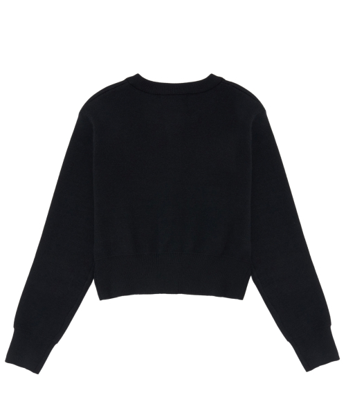 Matty Soft Breeze кроп-кардиган (WF) — Black