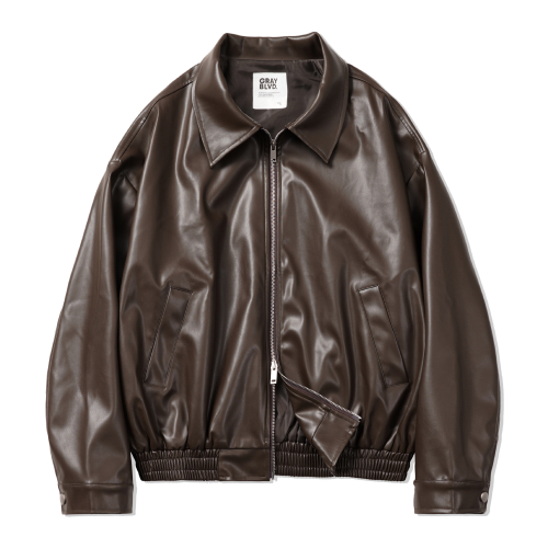 Кожаная куртка Alex GKCJK64 (BROWN)