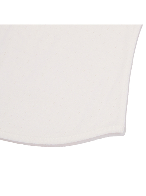 KIRSH MELLOW POINTELLE SHORT PAJAMA SET (WHITE)
