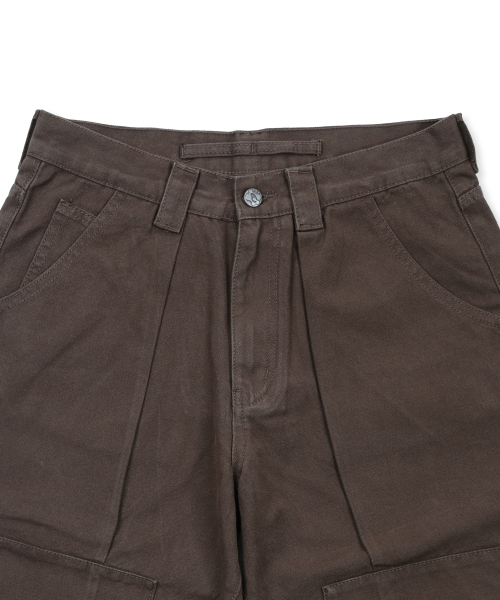 GP156 Брюки карпентер с завесой (BROWN)