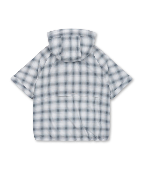 (W) Check Pattern короткий рукав Anorak G5UAW25741GYX