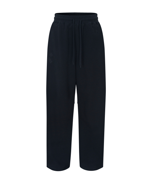 North широкий Sweat брюки (черный)
