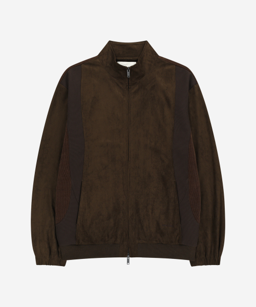 DEV:7 SUADE MIX JACKET_BROWN