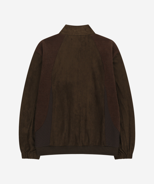 DEV:7 SUADE MIX JACKET_BROWN