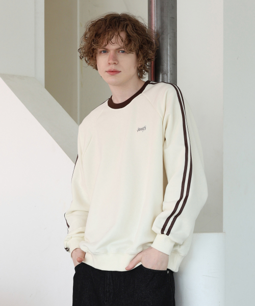 Свитшот OG raglan track cream YMT-101