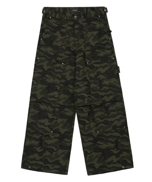 Oblique Print брюки Dark Multi