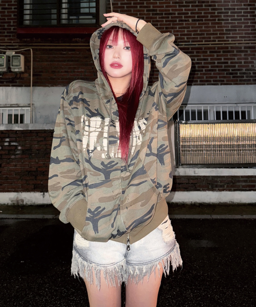 Oblique худи Zip Up Light Multi