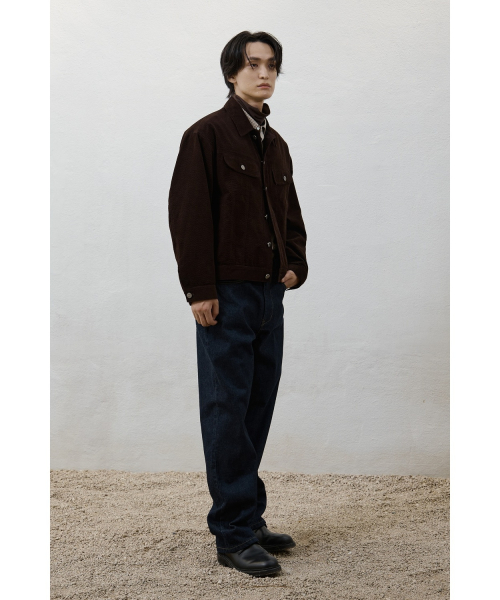 Corduroy Textured куртка - коричневый