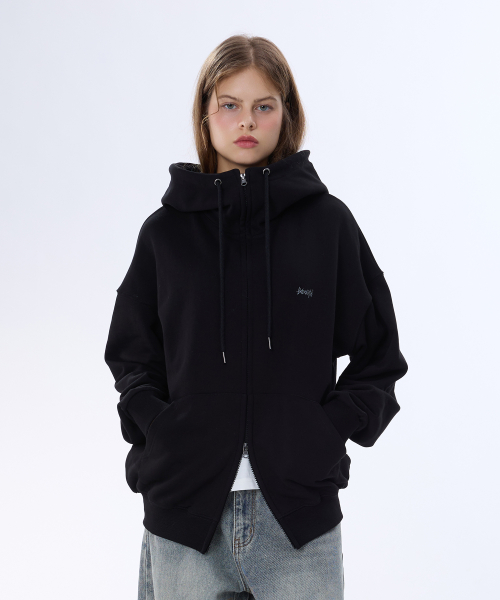 Худи на двухсторонней молнии OG 2WAY Black YHZ-201