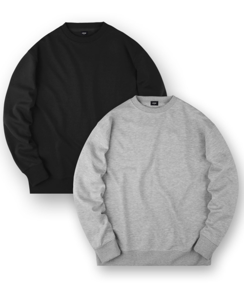 Однотонный оверсайз свитшот из двухнитки 2XL 6COLOR
