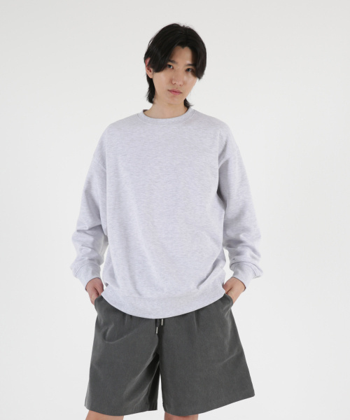 Однотонный оверсайз свитшот из двухнитки 2XL 6COLOR