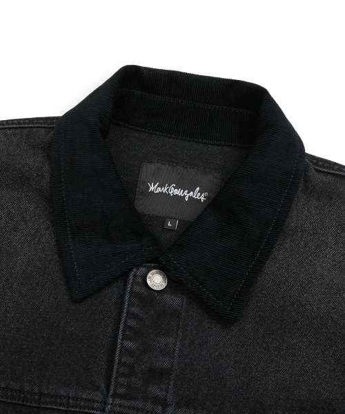 Heart Collection деним вошедшая куртка — Black