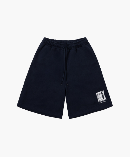 Трикотажные шорты с принтом Crack (Navy)