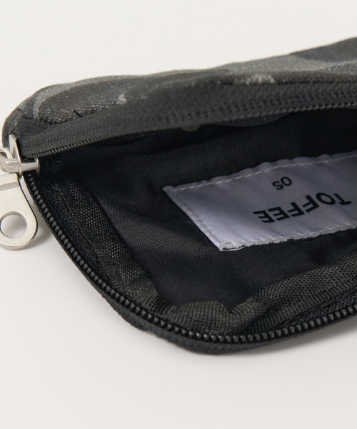 CAMO CARD POCKET (DARK GREY)