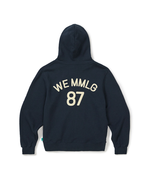 [Mmlg] WE HOOD ZIPUP (AUTHENTIC NAVY)