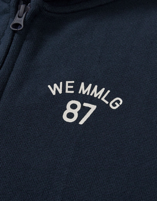 [Mmlg] WE HOOD ZIPUP (AUTHENTIC NAVY)