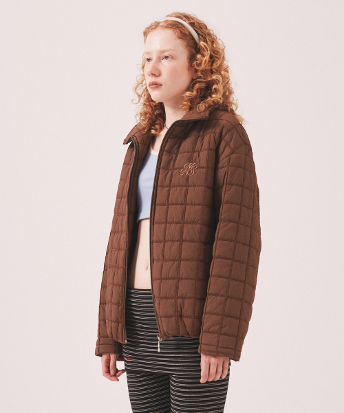 MNS Short Puffer Jacket_Brown