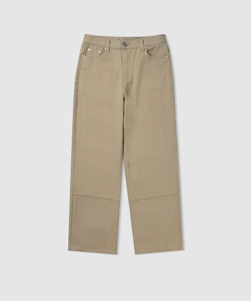 Хлопковые брюки со швами Incision Line (3 colors)