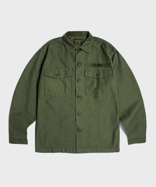 Vietnam War US Army OG-107 Fatigue Utility Shirt
