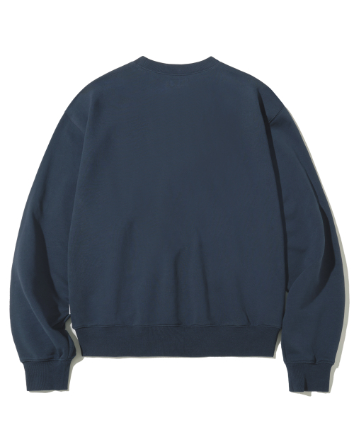 Свитшот FLM с букле логотипом NAVY