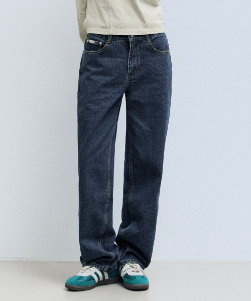 Джинсы regular tapered-Indigo