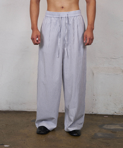 REC LOUNGE PANTS[WHITE STRIPE]