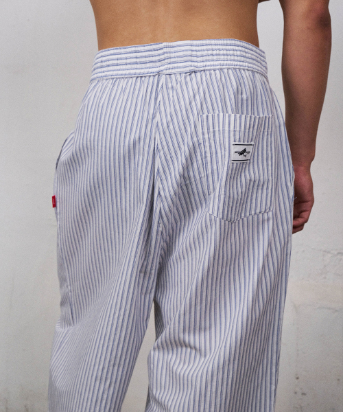 REC LOUNGE PANTS[WHITE STRIPE]