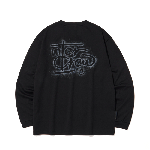 Лонгслив с принтом-логотипом Black ITZ3TR31ABK