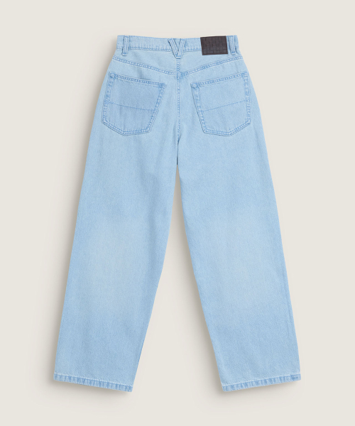 Свободные чиносы в клетку - Light Stonewash / VN000R4STTJ1