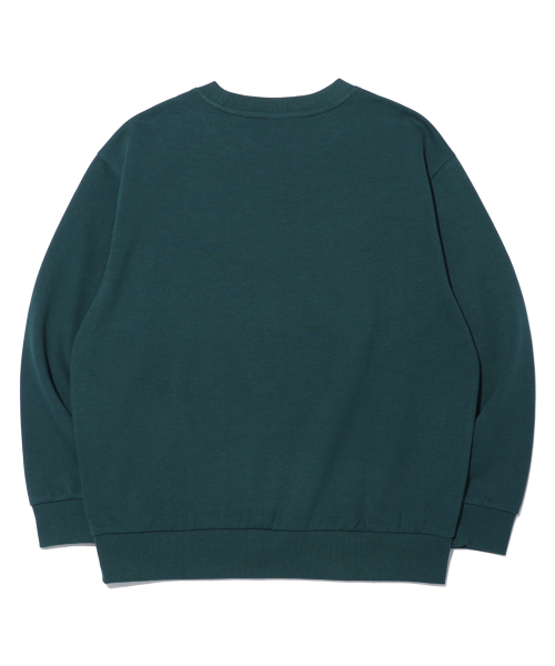 Свитшот Small Retro Bear LP8TU741_DARK GREEN