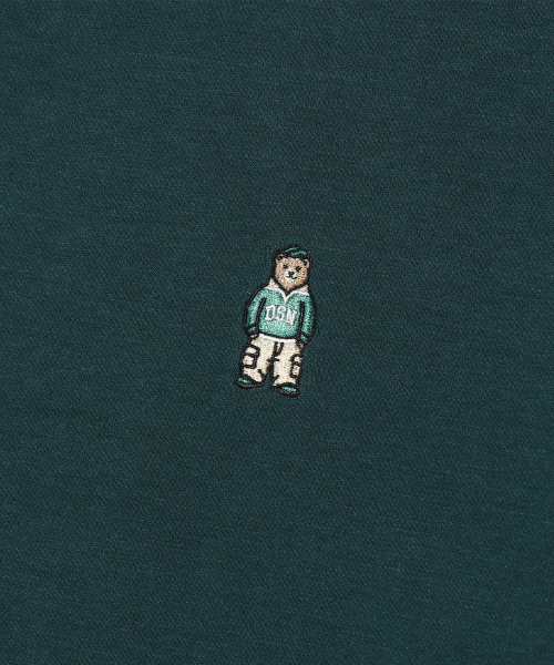 Свитшот Small Retro Bear LP8TU741_DARK GREEN